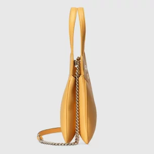 GUCCI Petite GG Small Tote Bag - Yellow Leather
