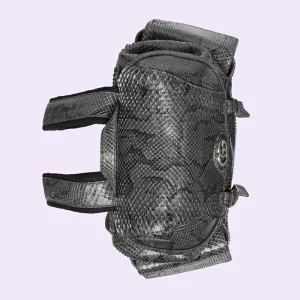 GUCCI Python Backpack With Double G - Dark Grey And Black
